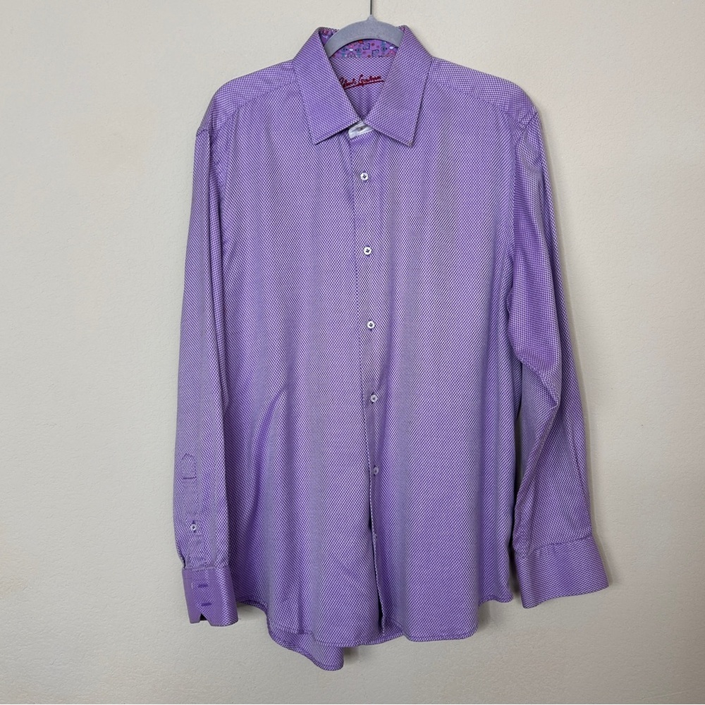 ROBERT GRAHAM Shirt Mens
L/XL Knowledge Wisdom Truth Long Sleeve Button-Up